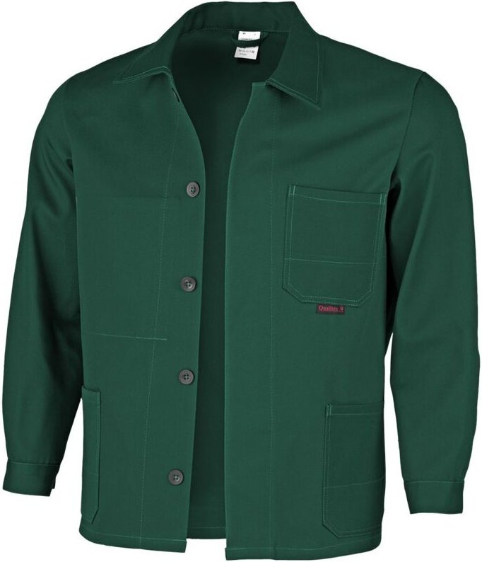 Qualitex Arbeitsjacke "favorit", Größe: 52, Farbe: grün