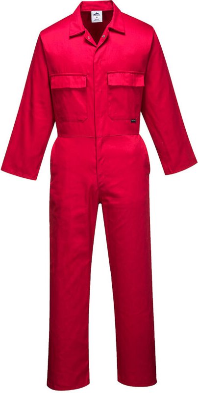Euro Work Overall Rot xl - FR(50-52) - UK(40-41)