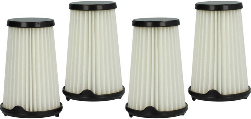 4x Faltenfilter kompatibel mit Electrolux EL2120A, EL2125A, ZB3301, ZB3302AK, ZB3311, ZB3314AK, ZB3320P Nass- & Trockens...