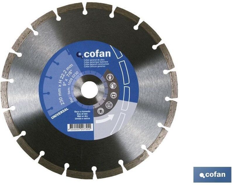 Steinmetz-Diamantklinge Standard H-10 mm, 115 mm