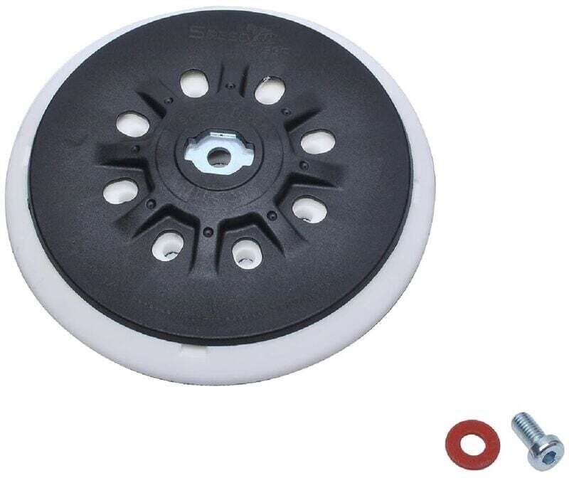 150 mm (6 Zoll) 8-Loch-Schleifteller kompatibel mit Bosch Festool ETS 150, ETS EC 150, LEX 150, WTS 150/7 Exzenterschlei...