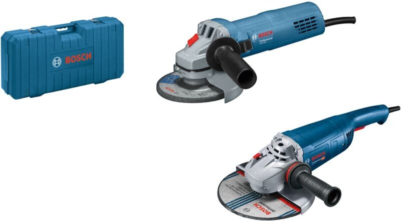 Bosch Winkelschleifer-Set GWS 22-230 J + GWS 880 im Handwerkerkoffer