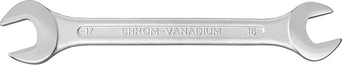 Polierte feste metrische Ringmaulschlussel 14x15 mm Fervi 0222/14x15