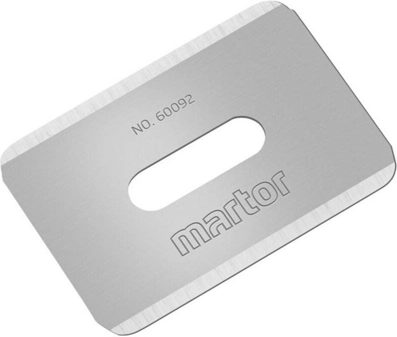 10 Stück Industrieklinge Nr. 60092 abgerundet