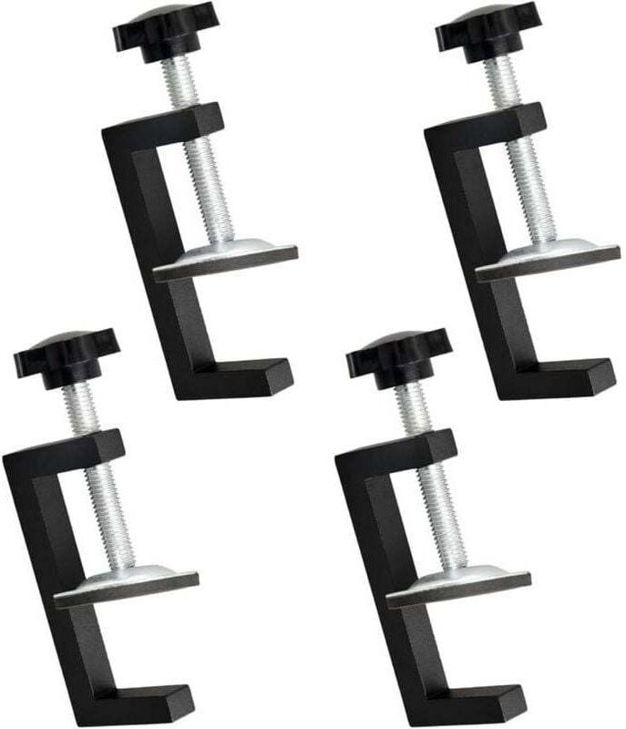 ZVD - 4 PièCes Pince g RéGlable,Tables De Travail De Pince De Bureau G,Serre-Joints g RéGlables,Serre Joint,Serre Joint ...