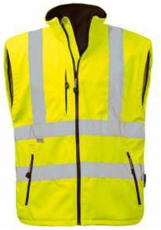 Elysee Warnschutz Softshell Jacke Logan 22702 Gr. XL gelb