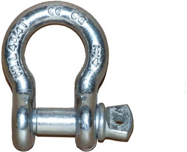 Omega-Schäkel Verzinkt 8mm - Grösse 08 Om