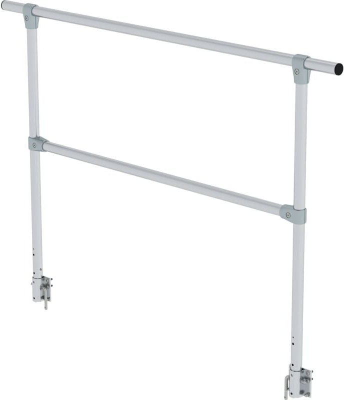 Steckbares Geländer für Arbeitsplattform klappbar - 030417 - Günzburger Steigtechnik