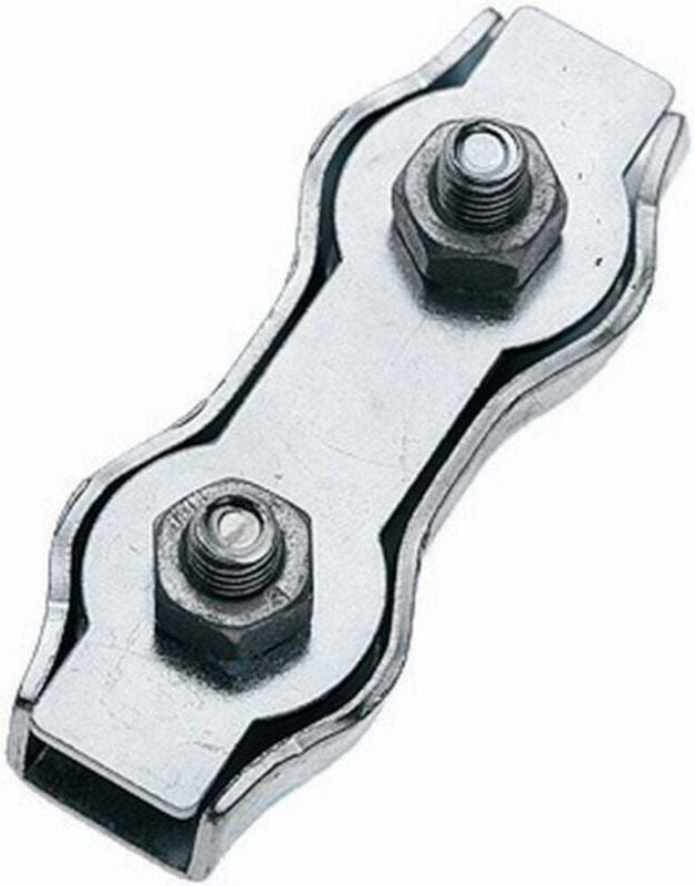 Klemme Duplex für Seile bis 6 mm Klemmen - Conacord