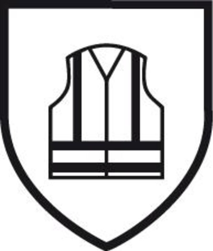 Kübler Workwear - kübler reflectiq Latzhose psa 2 warnorange/anthrazit, Gr. 54