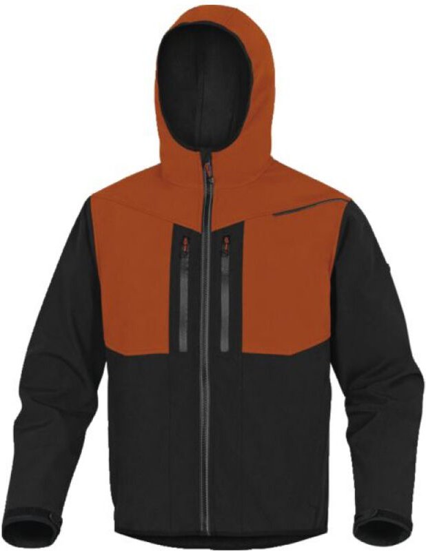 Softshell-Jacke Horten2 Grau/Orange Größe L - Delta Plus