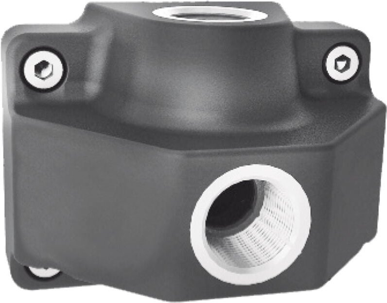 Aircraft PA 1/2" + 1 x 1/2" Luftverteilerdose