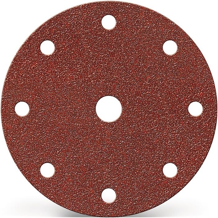 Haftschleifscheibe K.320 D.150mm m.Klett m.8Absauglöchern PROMAT Korund