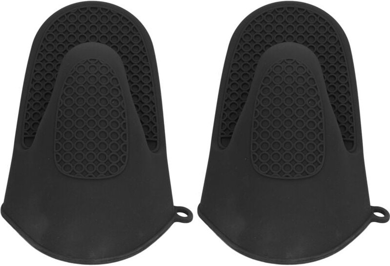 Set mit 2 Silikon-Ofenhandschuhen, hitzebeständig, verdickte Mini-Ofenhandschuhe, Verbrühungsschutz, Küchenhandschuhe, T...