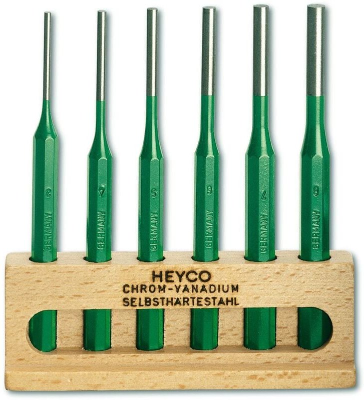 1567 Werkzeugsatz mit Splinttreibern, 6-tlg.