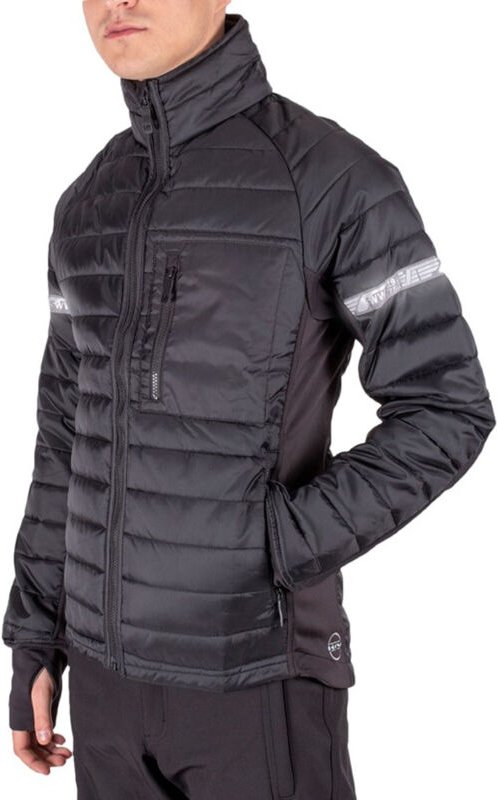 Warme Arbeitsjacke Warme isolierte Arbeitsjacke XXL, schwarz, für die Arbeit im Frühling-Winter