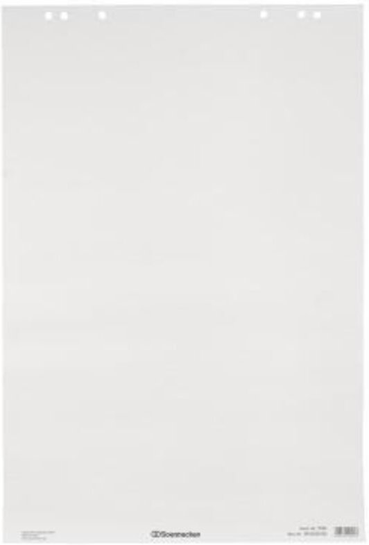 Soennecken - Flipchartblock 68 x 99 cm (b x h) blanko 80g/m² 20 Bl./Block 10 Block/Pack.
