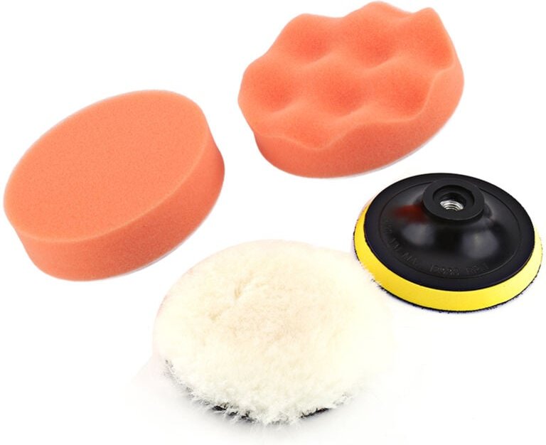 5-teiliges 4"-Autopolierpad-Polierset mit M10-Bohradapter