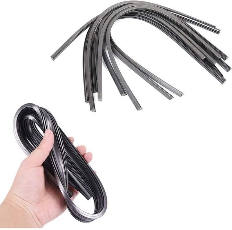Scheibenwischerblätter, Ersatzwischerblätter, kürzbare Wischerblätter, Ersatzgummi, verhindert Glasbeschädigung, 8 Stück...