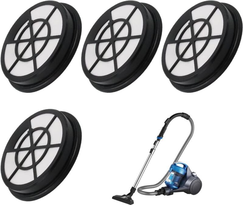 BEBUSINGOTO 4er-Pack Ersatzfilter für beutellose Eureka WhirlWind Staubsauger, kompatibel mit NEN110A, NEN110B, NEN110D