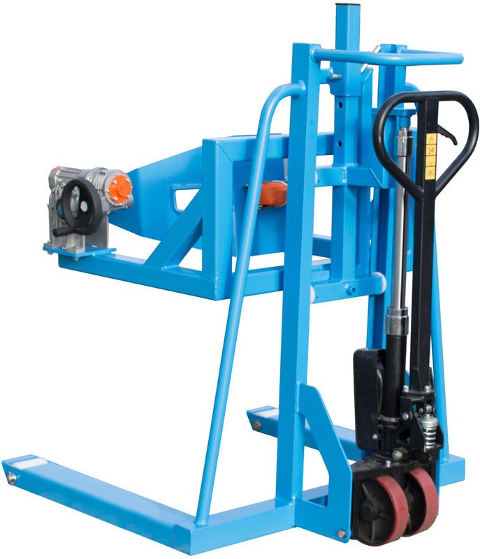 Bauer Fassheberoller FHR 600 F, lackiert, Lichtblau