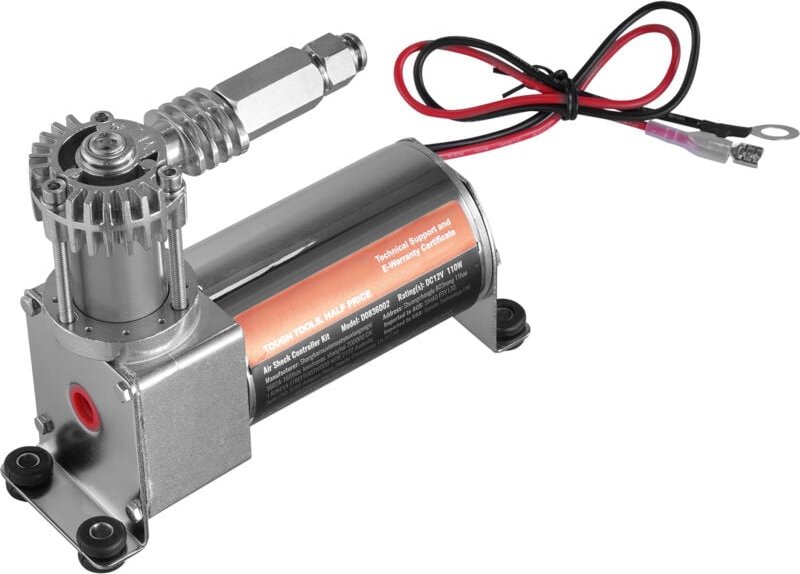 Mophorn Luftstoßdämpfer-Controller-Kit, 12-V-100-PSI-Kompressor mit Ein-Weg-System für LKWs und Transporter