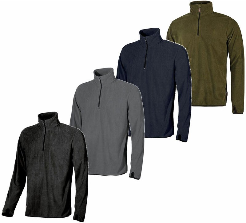 Artic Mikrofleece-Arbeitssweatshirt - l - Schwarze - U-power