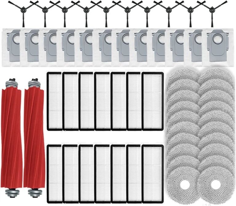 Für Qrevo S, Hauptwalze, Seitenbürste, Hepa-Filter