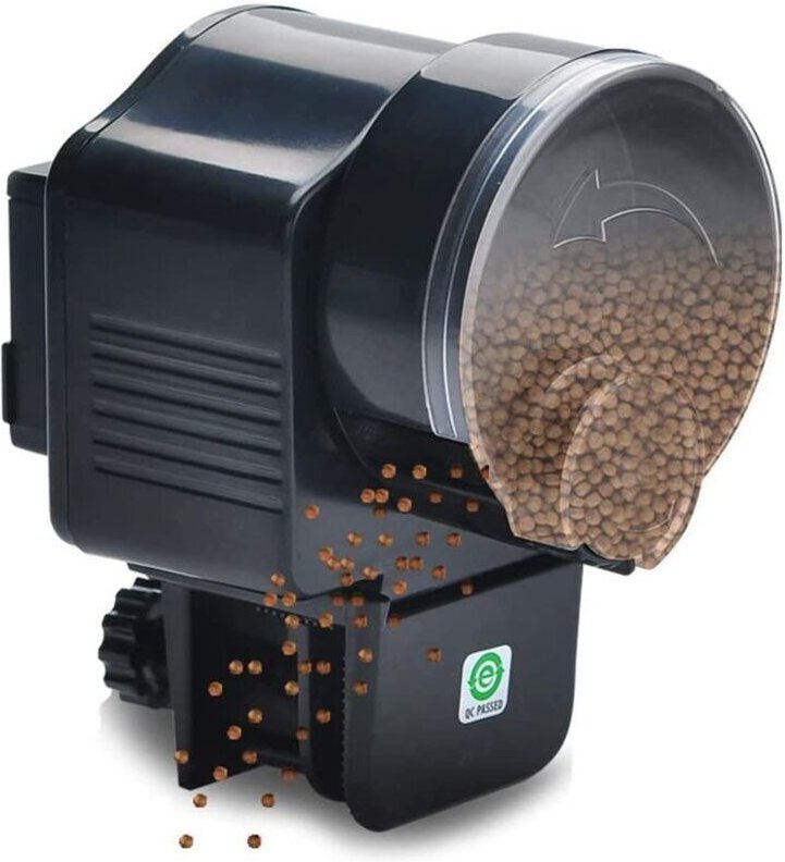 Vtizikl Distributeur automatique de nourriture pour poissons d'aquarium avec minuteur pour les vacances