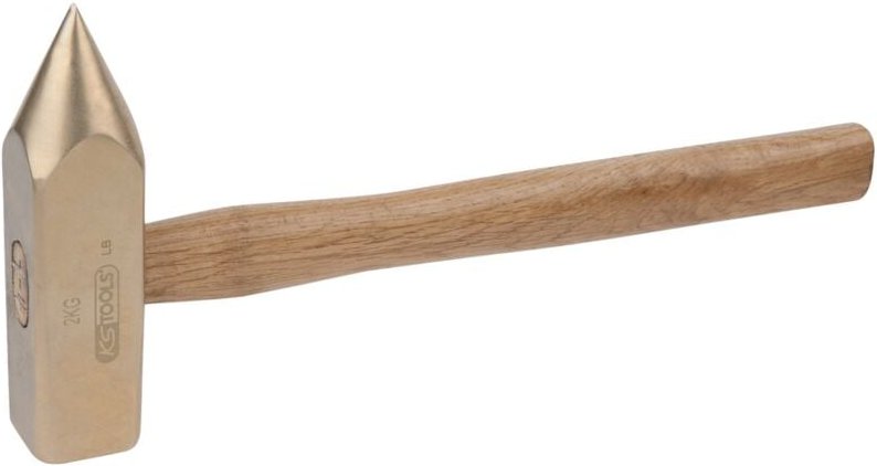 Ks Tools BRONZEplus Loch-/Durchschläger 1000 g, mit Hickorystiel