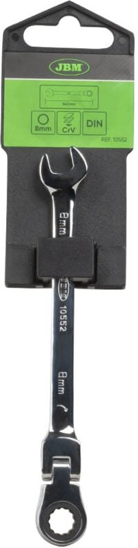 JBM - Ratsche Knick-Ringschlüssel 8mm. 10552