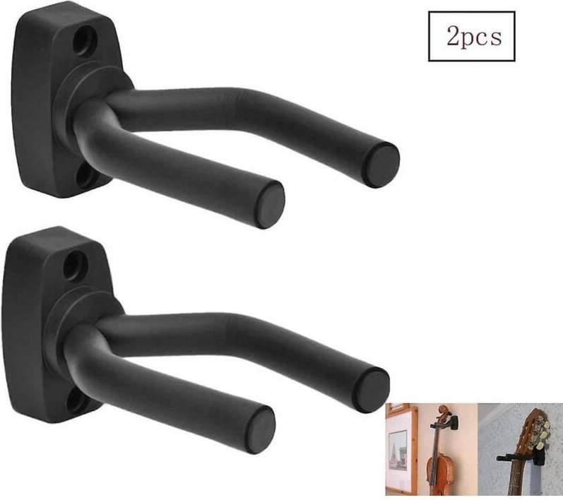 BEBUSINGOTO Stück Handtuchhalter, Gitarrenhaken, Gitarrenhalter, Wandhalterung, Gitarrenhakenhalter, kompatibel mit alle...