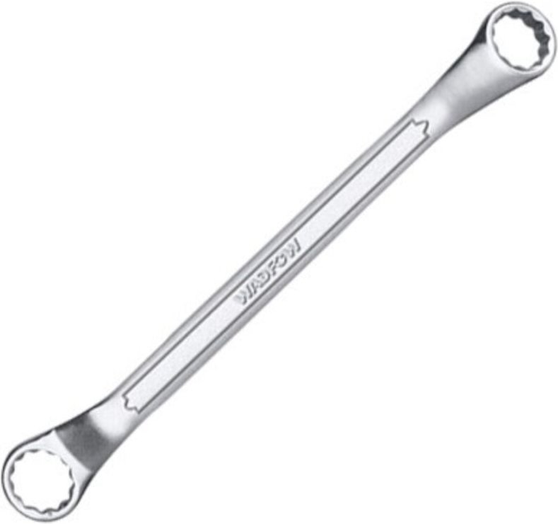 WADFOW 10-teiliger gekröpfter Ringschlüsselsatz, CR-V-Stahl, Größen 6-32 mm, mattes Finish