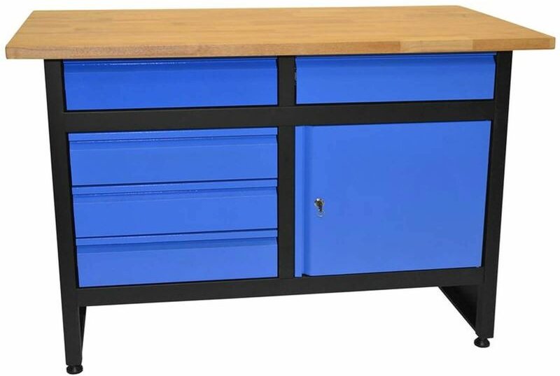 Güde - Arbeitstisch Werkbank Werktisch Werkstatt Regal Werkzeugbank gw 5/1