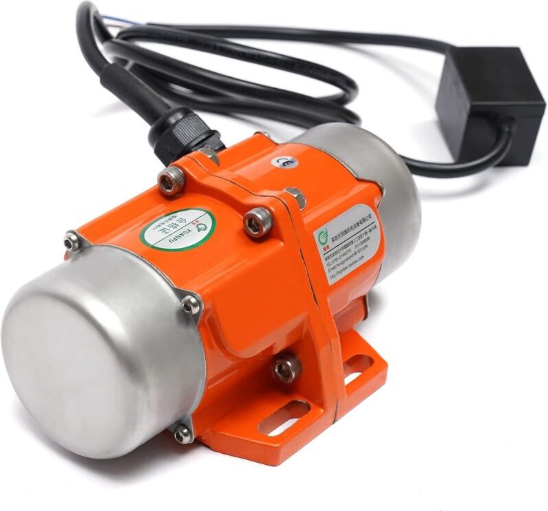 Gojoy - 1 Phase Vibrator Vibrationsmotor Asynchroner Vibrationsmotor für mechanische Geräte 3000 U/min 220V (100W)