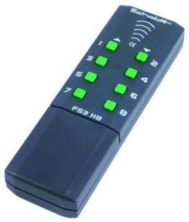 Schalk Funk-Handsender 8-Kanal 3V DC inkl. FS3 H8