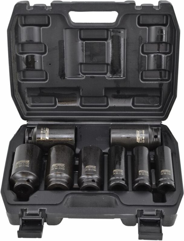 AWTOOLS 1/2" LANGER SCHLAGSCHLAG-STECKSATZ 8-teilig