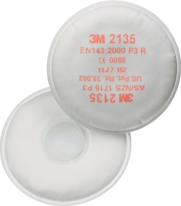 3M - 7000029734 Rundpartikelfilter 2135 en 1473:2000 P3 f.4000370675,-680, -690,-6