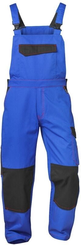 Gr .46 ANDERLECHT TWILL-LATZHOSE blau ANDERLECHT TWILL BIB TROUSERS