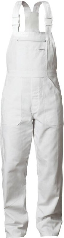 LORCH Latzhose Weiss Größe 50