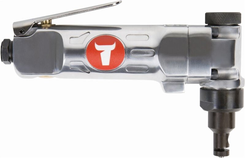 STIER Blechknabber, BK-12 in der Länge 176mm inkl Stecknippel 1/4 Zoll, Blechnibbler zum Schneiden von flachen Materiali...