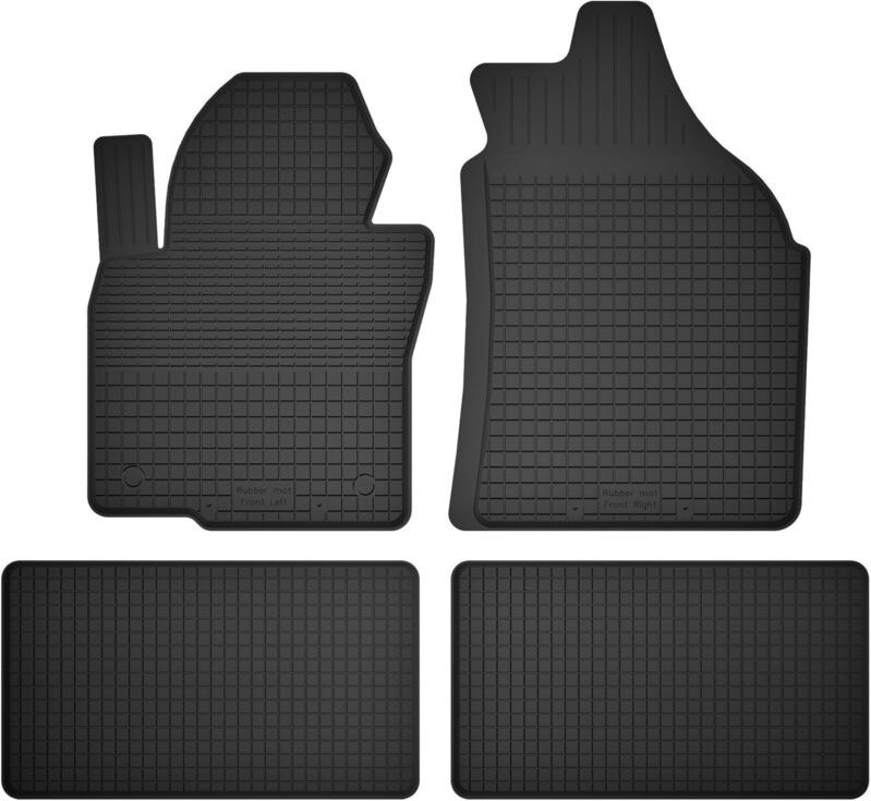 Gummi-Automatten, 4er-Set, Universalmodell: Renault Espace V MPV (2015-)