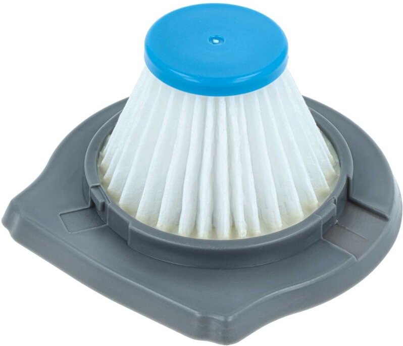 vhbw Feinfilter kompatibel mit Black & Decker REVHV8J40W, Reviva Staubsauger - Luftfilter Blau Grau Weiß