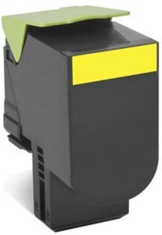 Lexmark 70C2HYE High Yield Corporate Toner Gelb für ca. 3.000 Seiten (70C2HYE)