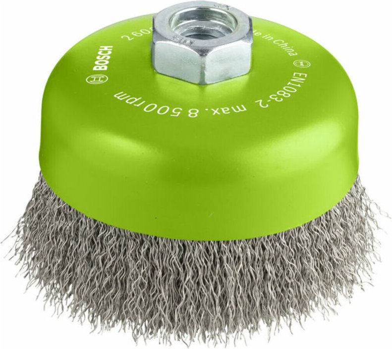 Pro Stainless Steel clean Topfbürste, 100 x 0,3 mm, Gewinde - Bosch