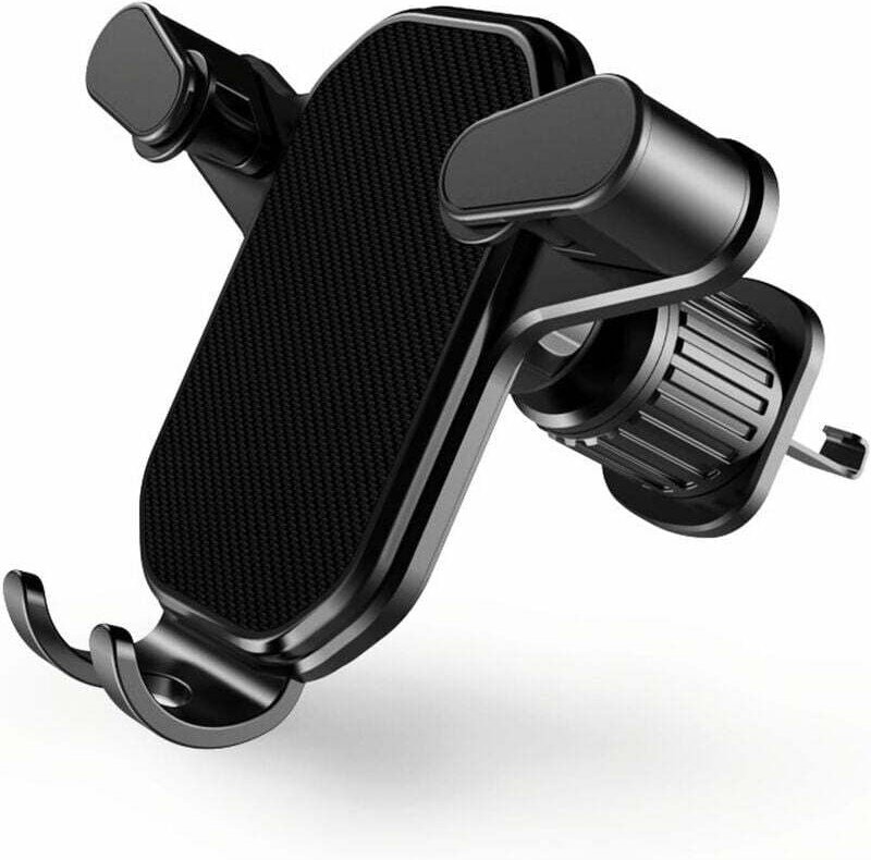 Autotelefonhalterung, superstabil, verbesserter Lüftungsschlitzhaken, Freisprechfunktion, universell kompatibel mit alle...