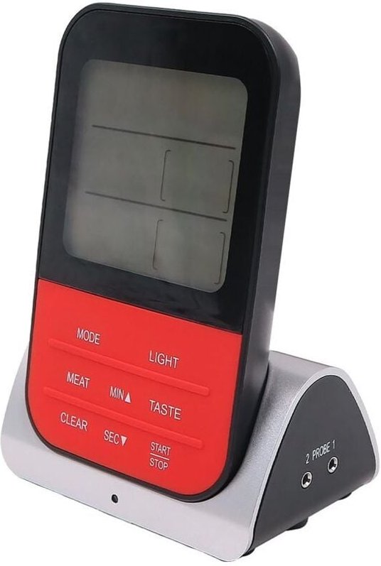 Kabelloses Küchenthermometer mit Magnetfuß – Temperaturalarm für Backofen und Grill