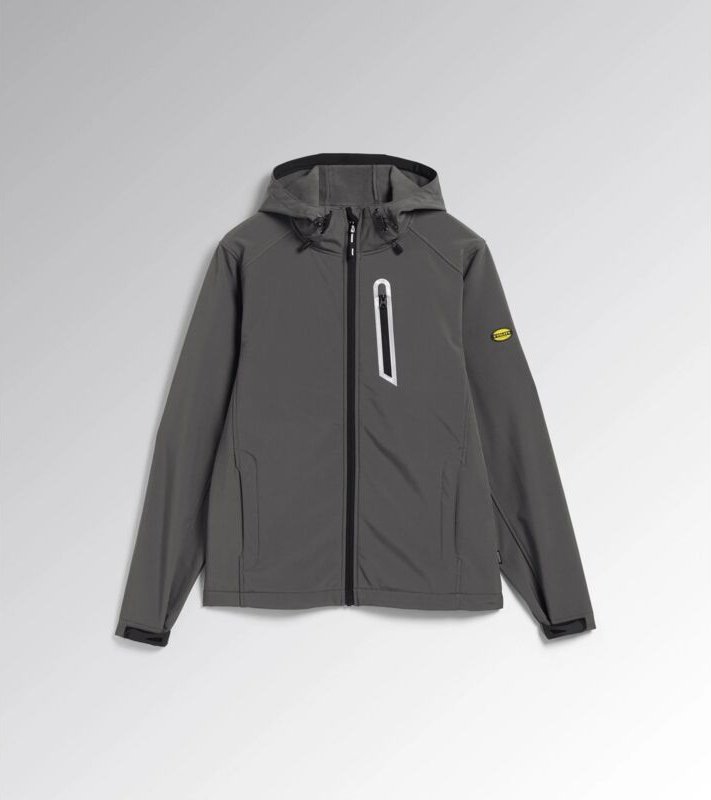 Utility Diadora Softshell Arbeitsjacke Sail Storm Grau XXL
