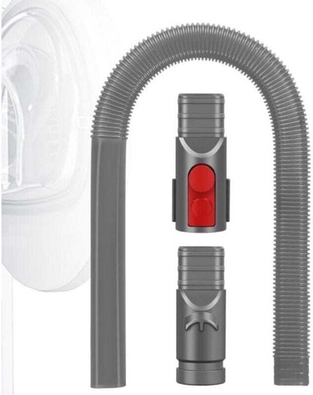 Lange, flexible Flachdüse für Fugen, kompatibel mit Dyson V6, V7, V8, V10, V11, V12 und V15, Staubsaugerzubehör zum Entf...