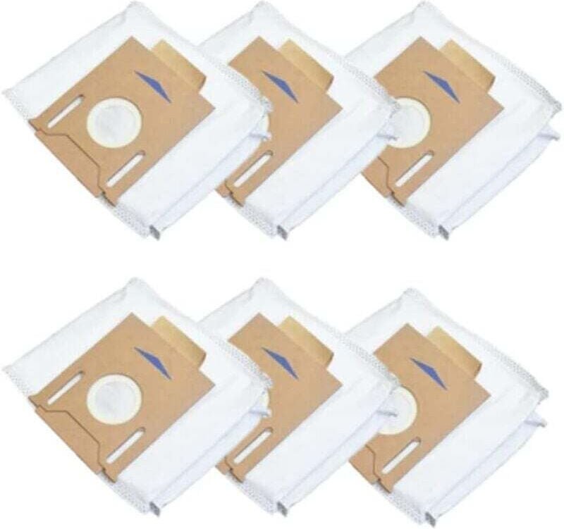 6er-Pack Ersatzstaubbeutel für Ecovacs Deebot T8T9AIVI+/POWER/Pro Staubsauger